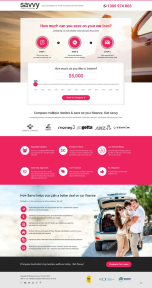 Landing Page Design by pb for this project | Design: #11651853