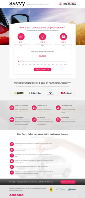 Landing Page Design by pb for this project | Design: #11651856
