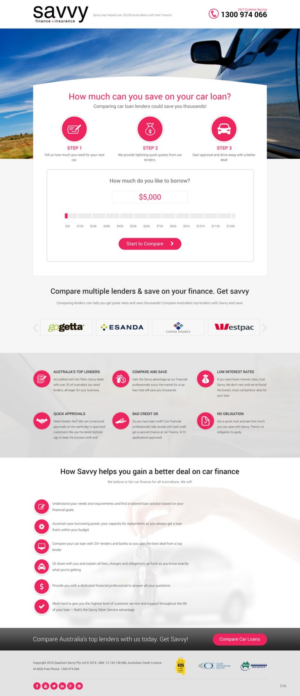 Landing Page Design by pb for this project | Design: #11651857