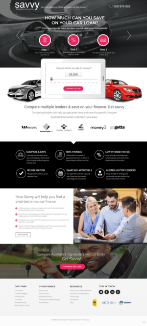 Landing Page Design by pb for this project | Design: #11681165