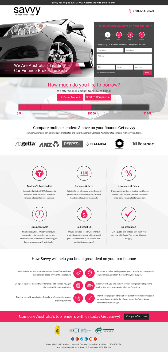 Landing Page Design by Sbss for this project | Design #11672800