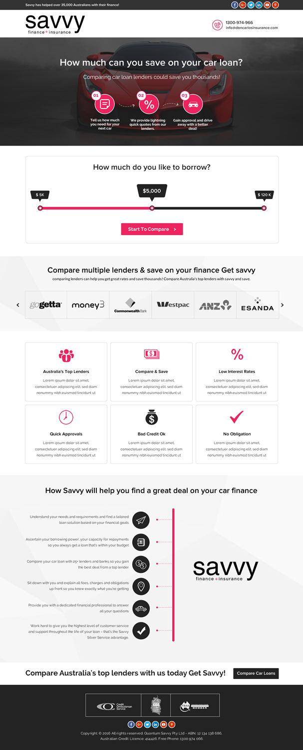 Landing Page Design by Sbss for this project | Design #11672804