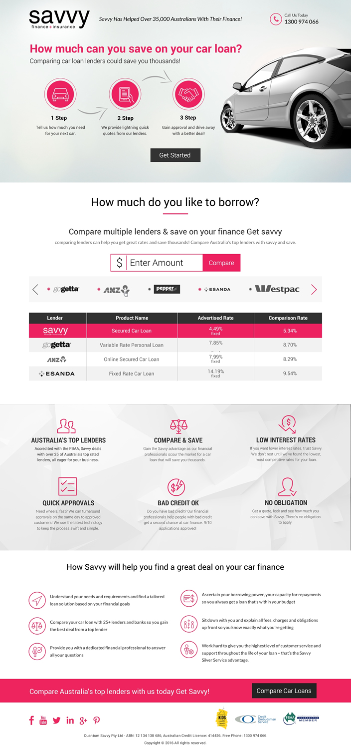 Landing Page Design by Sbss for this project | Design #11672812