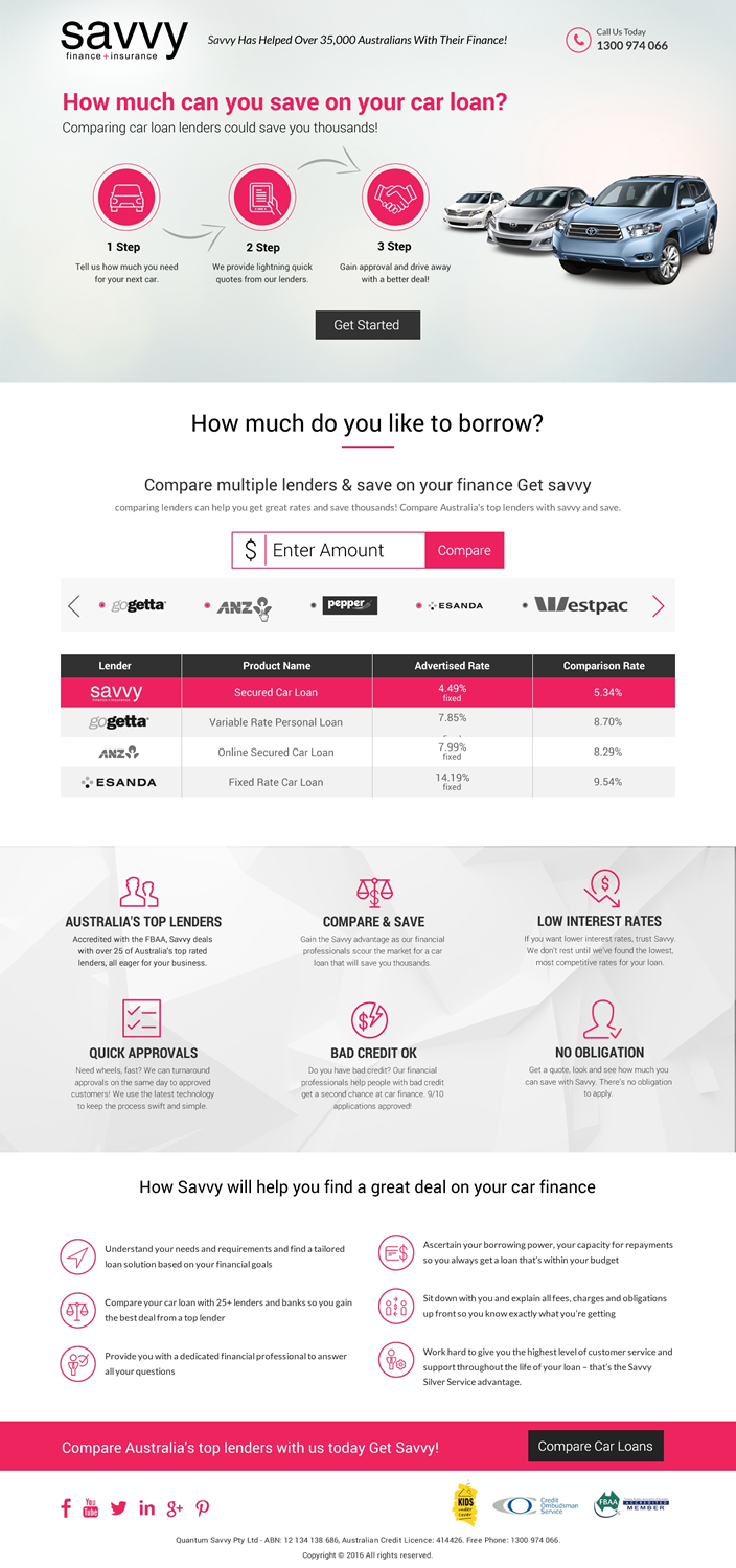 Landing Page Design by Sbss for this project | Design #11672814