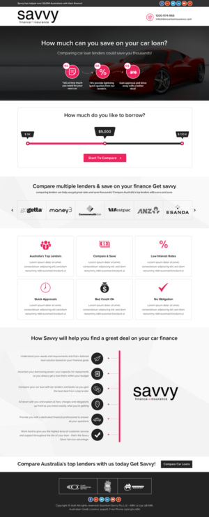 Landing Page Design by Sbss for this project | Design: #11674024