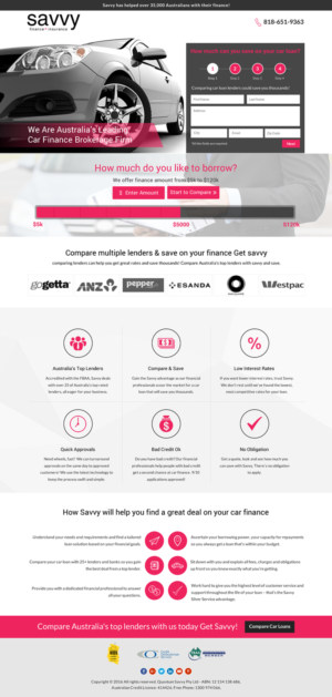 Landing Page Design by Sbss for this project | Design: #11674026