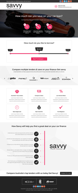 Landing Page Design by Sbss for this project | Design: #11674027