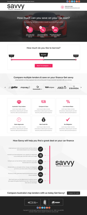 Landing Page Design by Sbss for this project | Design: #11674036