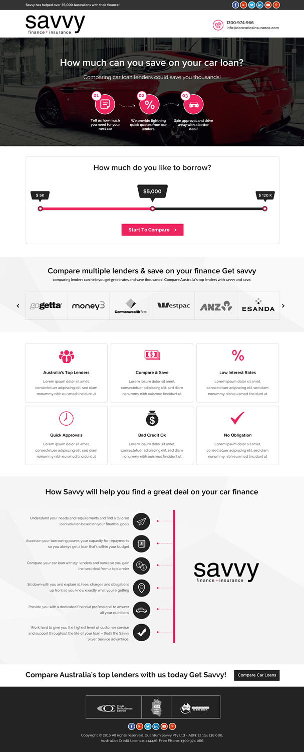 Landing Page Design by Sbss for this project | Design #11674037
