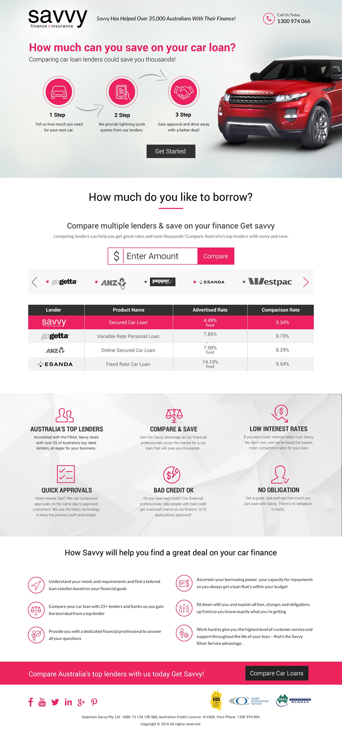 Landing Page Design by Sbss for this project | Design #11674047