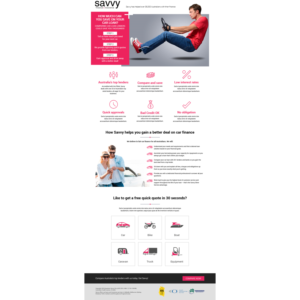 Landing Page Design by Robe Jan Ivan Pagulong