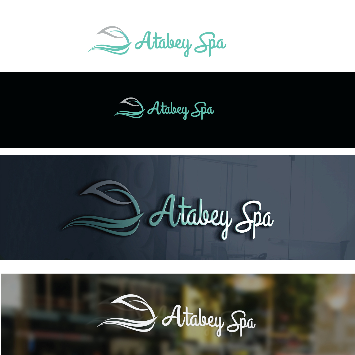 Logo Design by emptyboxgraphics for Atabey Spa | Design #11761488