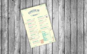 Menu Design by enachi.diana