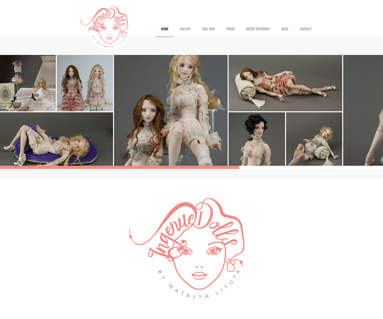 Logo Design by RoundYellow for Ingenue dolls | Design #11625570
