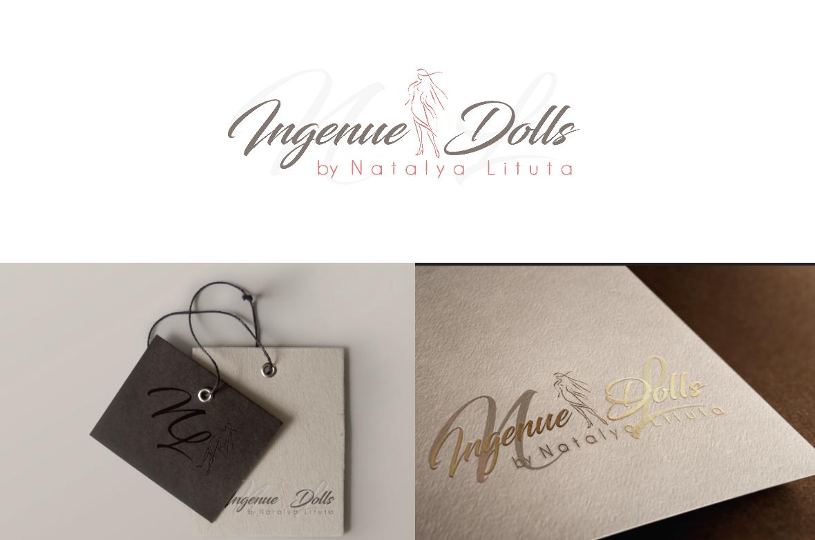 Logo Design by Carlos Alba D. for Ingenue dolls | Design #11618983