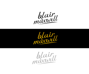 Logo Design by Maher Sh for Blair Maxwell | Design: #11628430