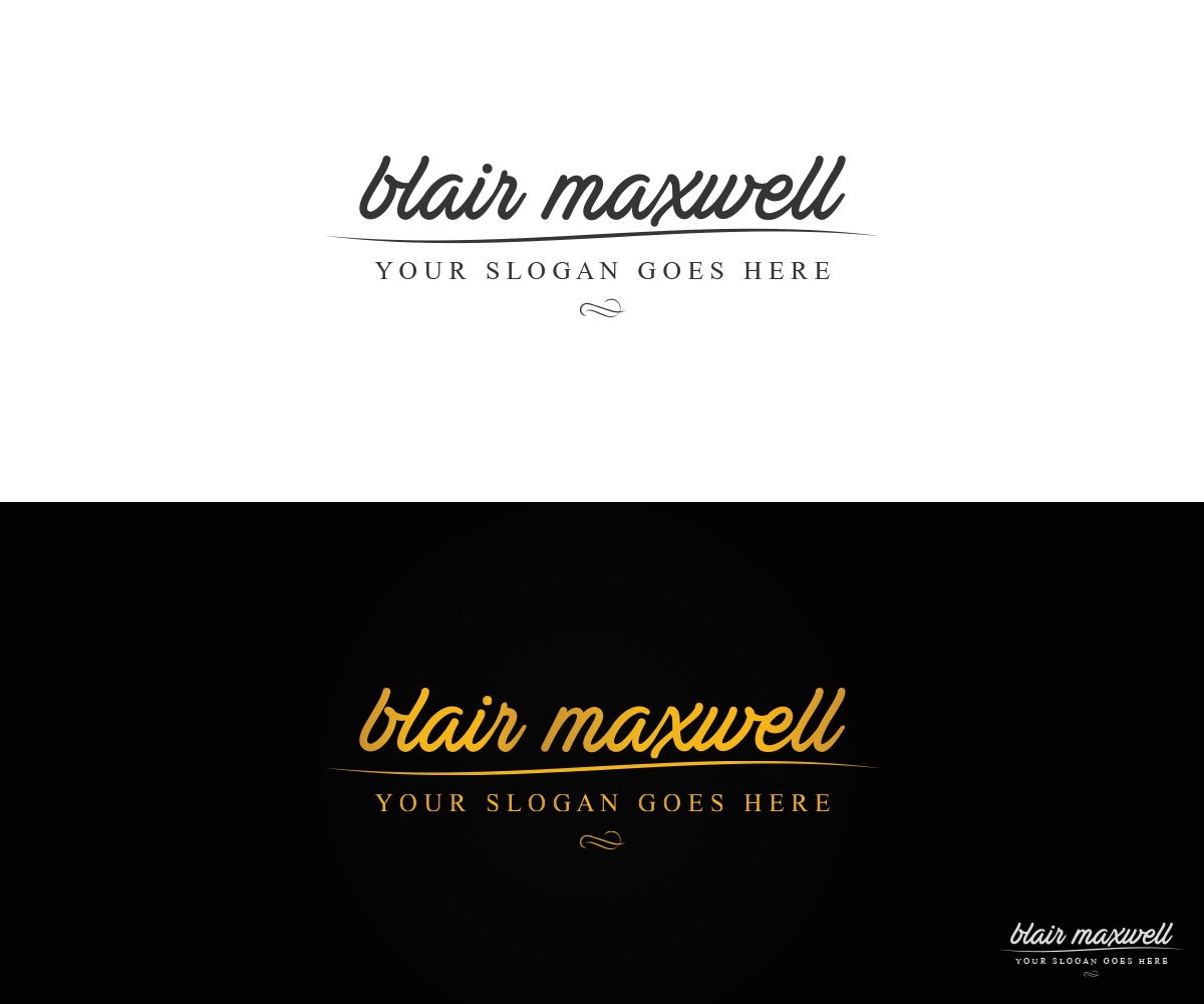 Logo-Design von Patrick07 für Blair Maxwell | Design #11629024