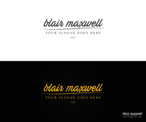 Logo Design by Patrick07 for Blair Maxwell | Design #11629024