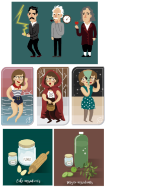 Illustrations for New WordPress Theme  | Illustration Design by PONIES AND ALIENS