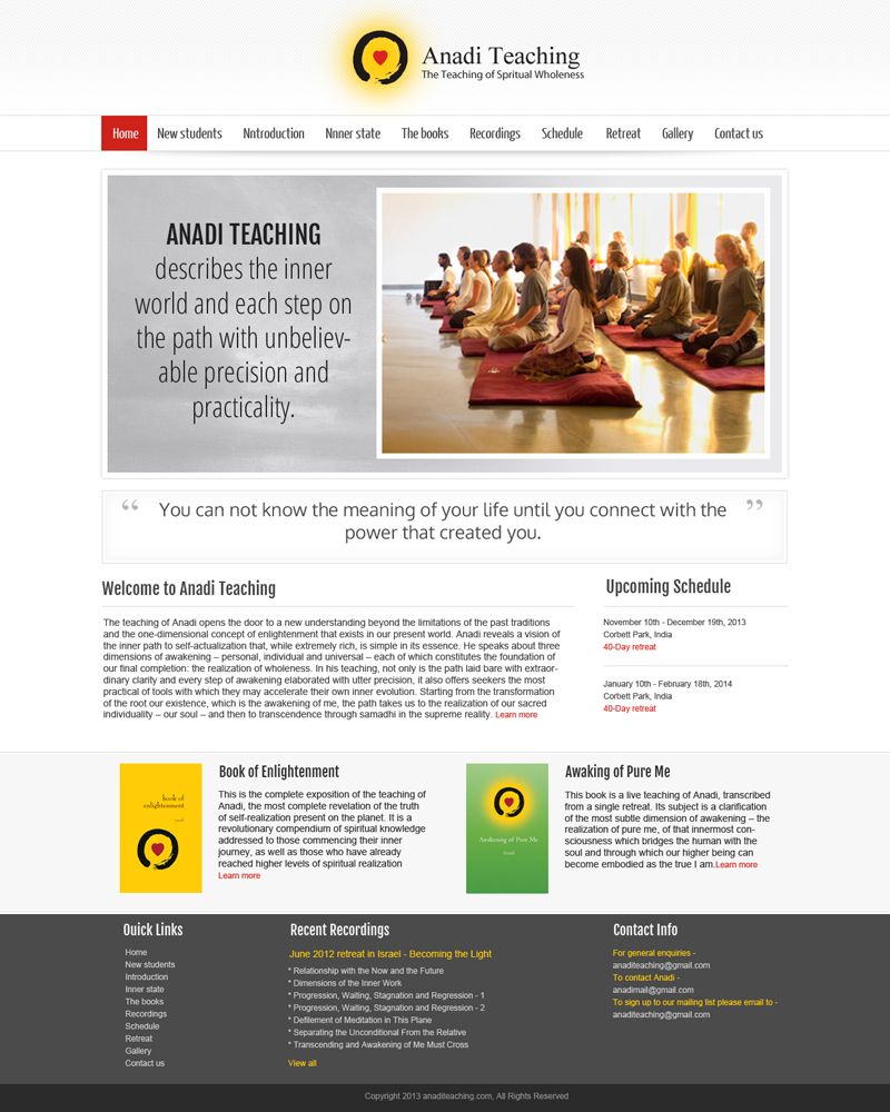 Wordpress Design by Chikki for this project | Design #2375205