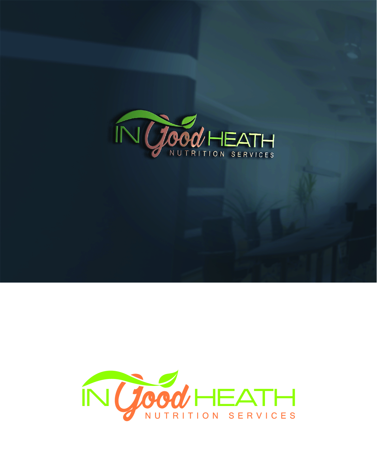 Logo-Design von 3Guys für In Good Health Nutrition Services | Design #11627006