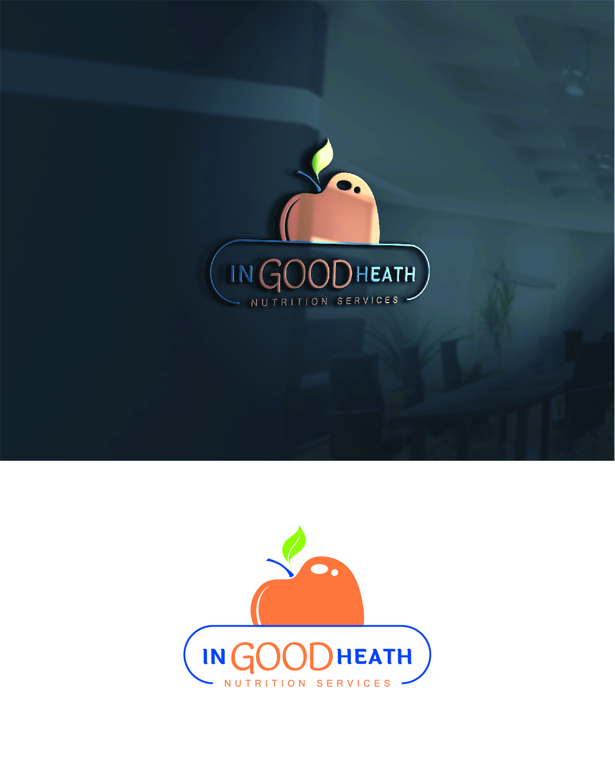 Logo-Design von 3Guys für In Good Health Nutrition Services | Design #11627007