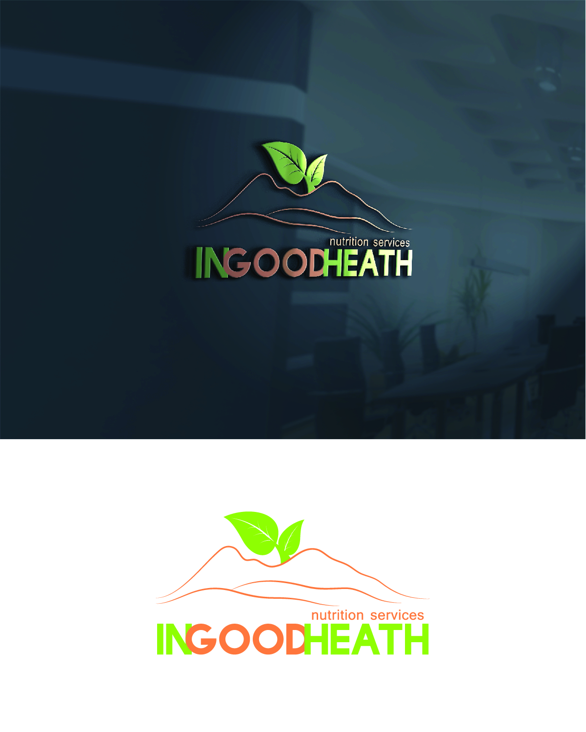 Logo-Design von 3Guys für In Good Health Nutrition Services | Design #11627008