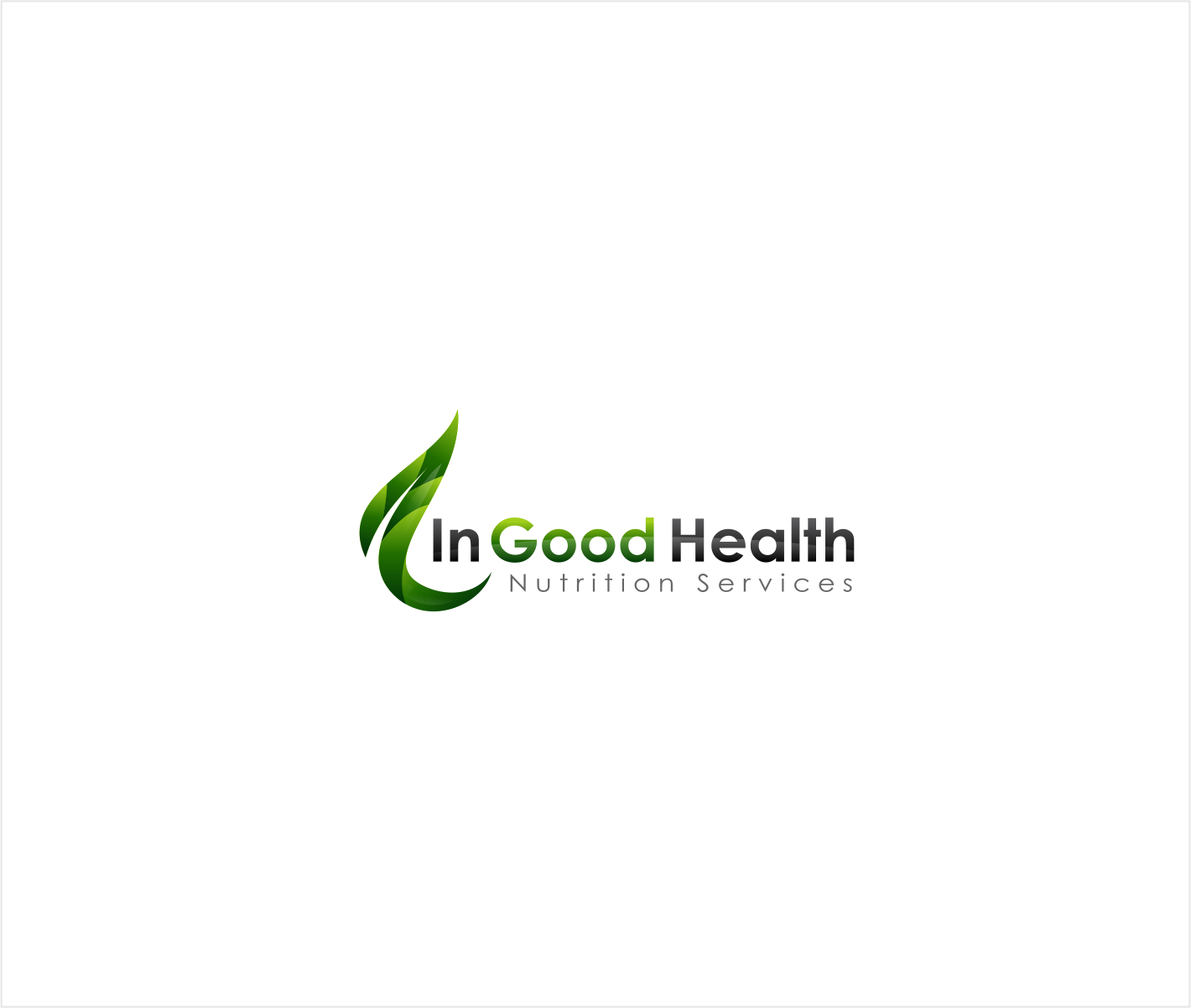 Logo-Design von artswolf für In Good Health Nutrition Services | Design #11752131