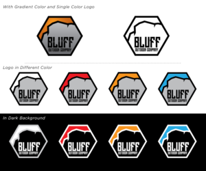 Logo Design by Professor P for Bluff Outdoor Company | Design: #11620292