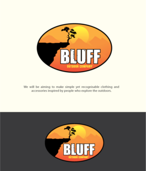 Logo Design by somani for Bluff Outdoor Company | Design: #11620827