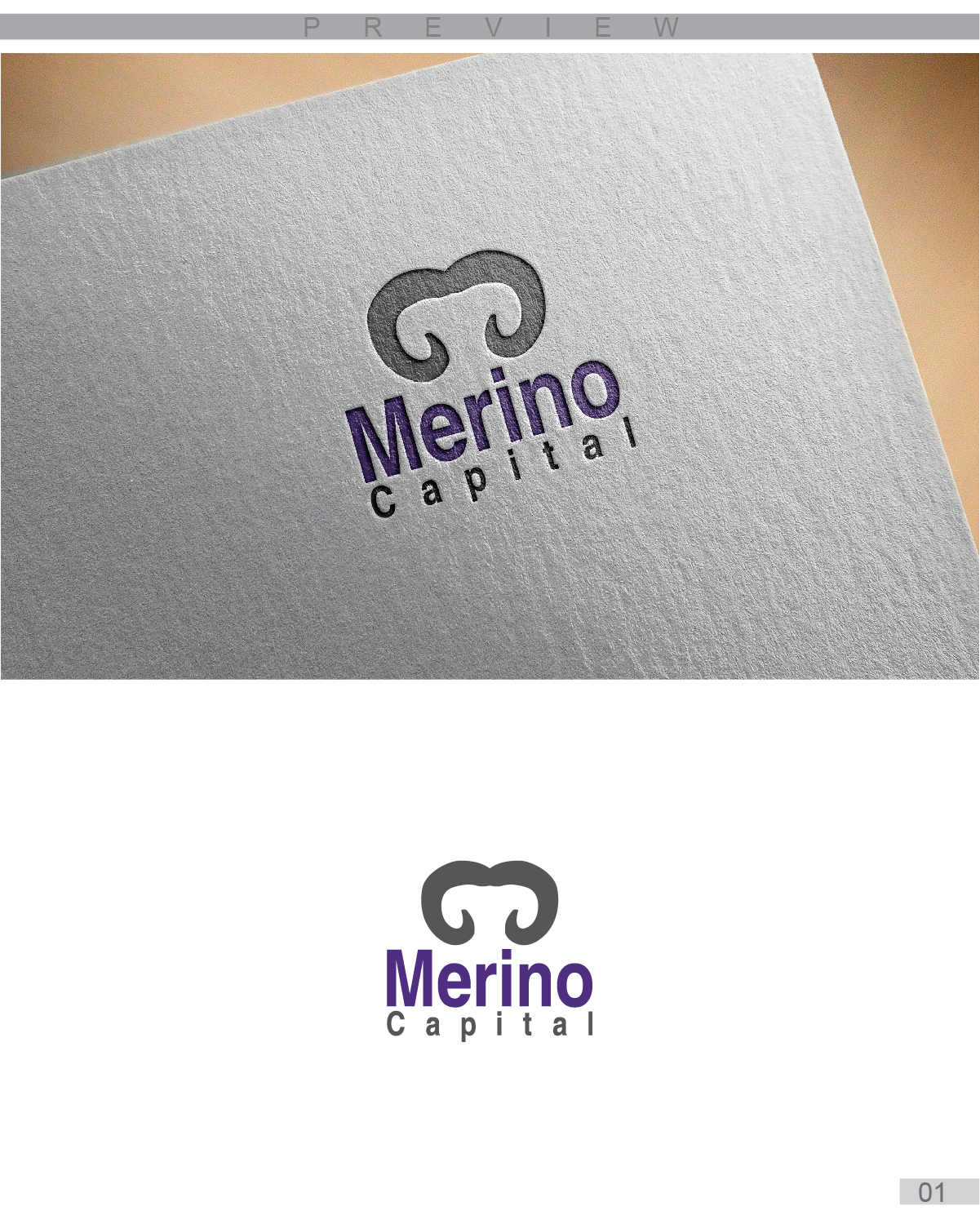 Logo Design by 3Guys for Merino Capital | Design #11627011