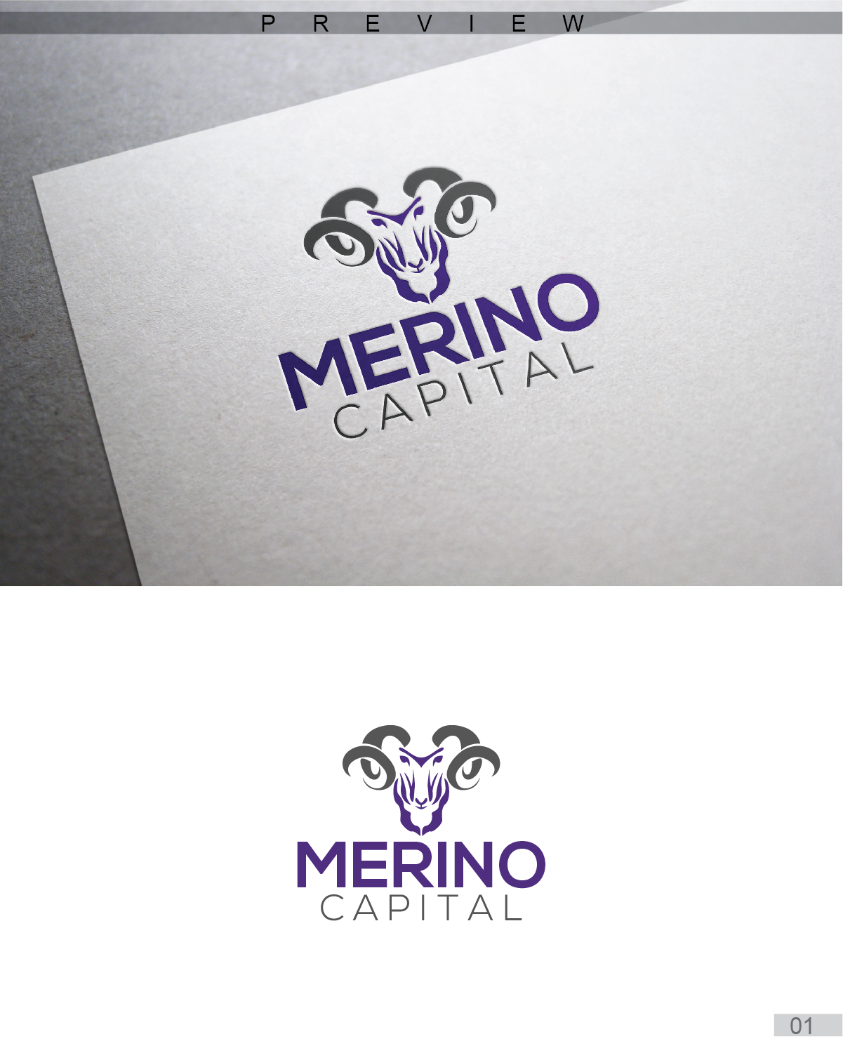 Logo Design by 3Guys for Merino Capital | Design #11627132