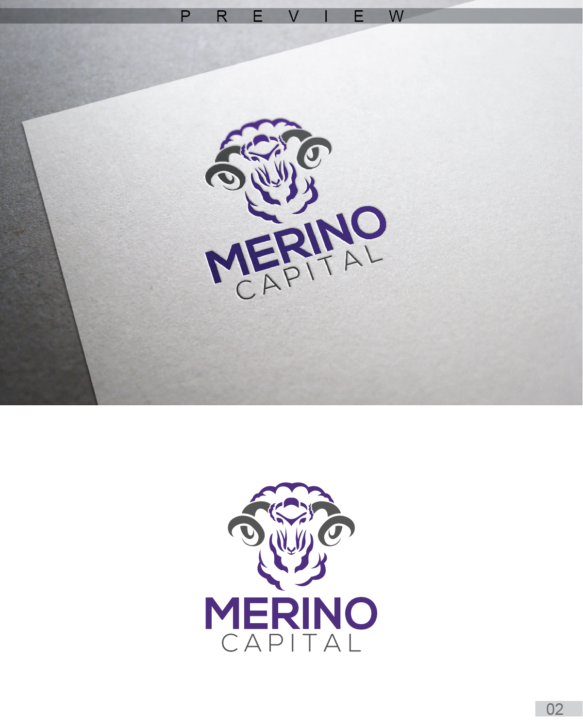 Logo Design by 3Guys for Merino Capital | Design #11642600