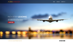 Web Design par Ayesha Khan pour AeroCanada | Design #12405097