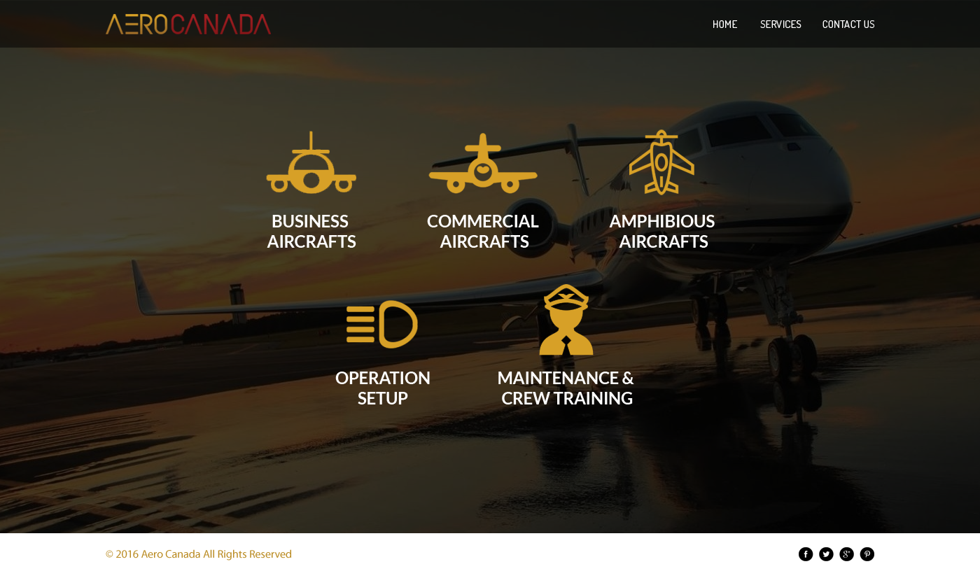 Diseño Web por Ayesha Khan para AeroCanada | Diseño #12405099