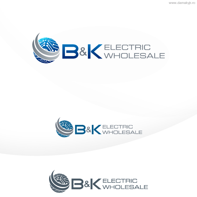 Logo Design by damakyjr for B&K Electric Wholesale | Design #513315