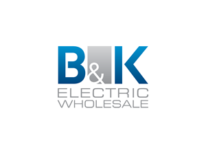 Diseño de Logo por bluejet para B&K Electric Wholesale | Diseño: #489365