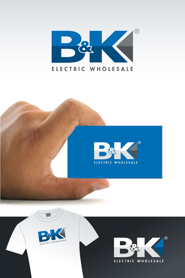 Diseño de Logo por SilverFire para B&K Electric Wholesale | Diseño: #515864