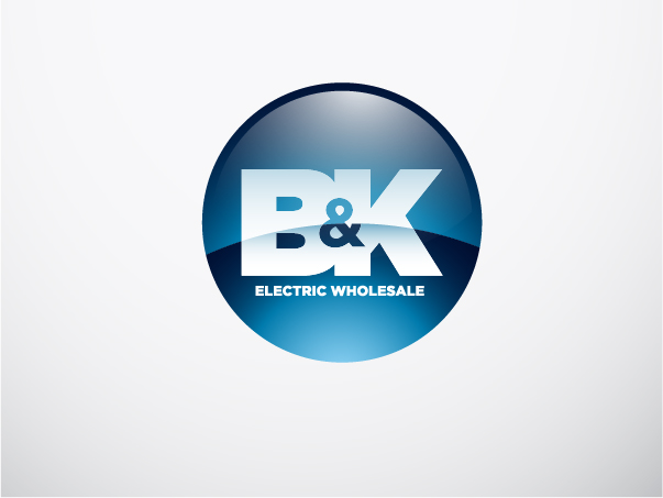 Logo Design by JRM Designs for B&K Electric Wholesale | Design #491177