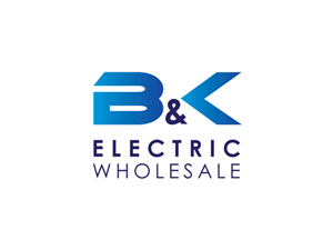 Logo Design by designshart for B&K Electric Wholesale | Design: #488587