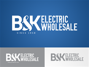 Logo Design by Svenska Arbetsplatsen for B&K Electric Wholesale | Design: #488748