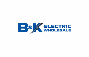 Diseño de Logo por CreativeIyke.com para B&K Electric Wholesale | Diseño #489626
