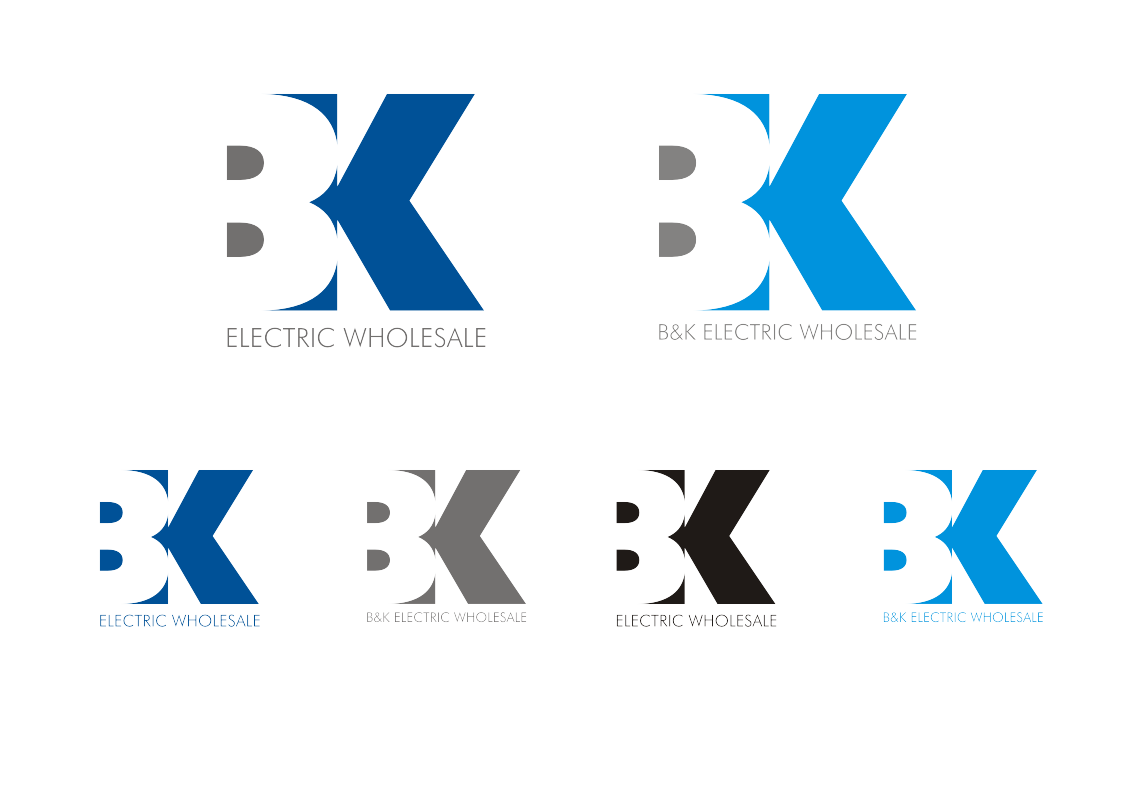 Logo Design by TonyBell for B&K Electric Wholesale | Design #515827
