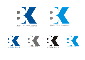 Diseño de Logo por TonyBell para B&K Electric Wholesale | Diseño #515827