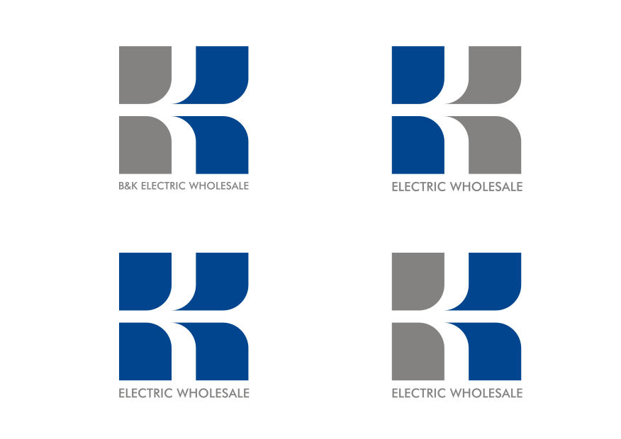 Logo Design by TonyBell for B&K Electric Wholesale | Design #519269