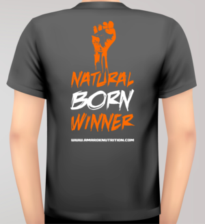 T-shirt Design by RoundYellow for Amarok Nutrition | Design: #11640479
