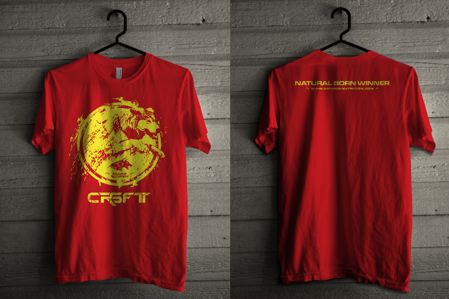 T-Shirt-Design von denuj für Amarok Nutrition | Design #11662950