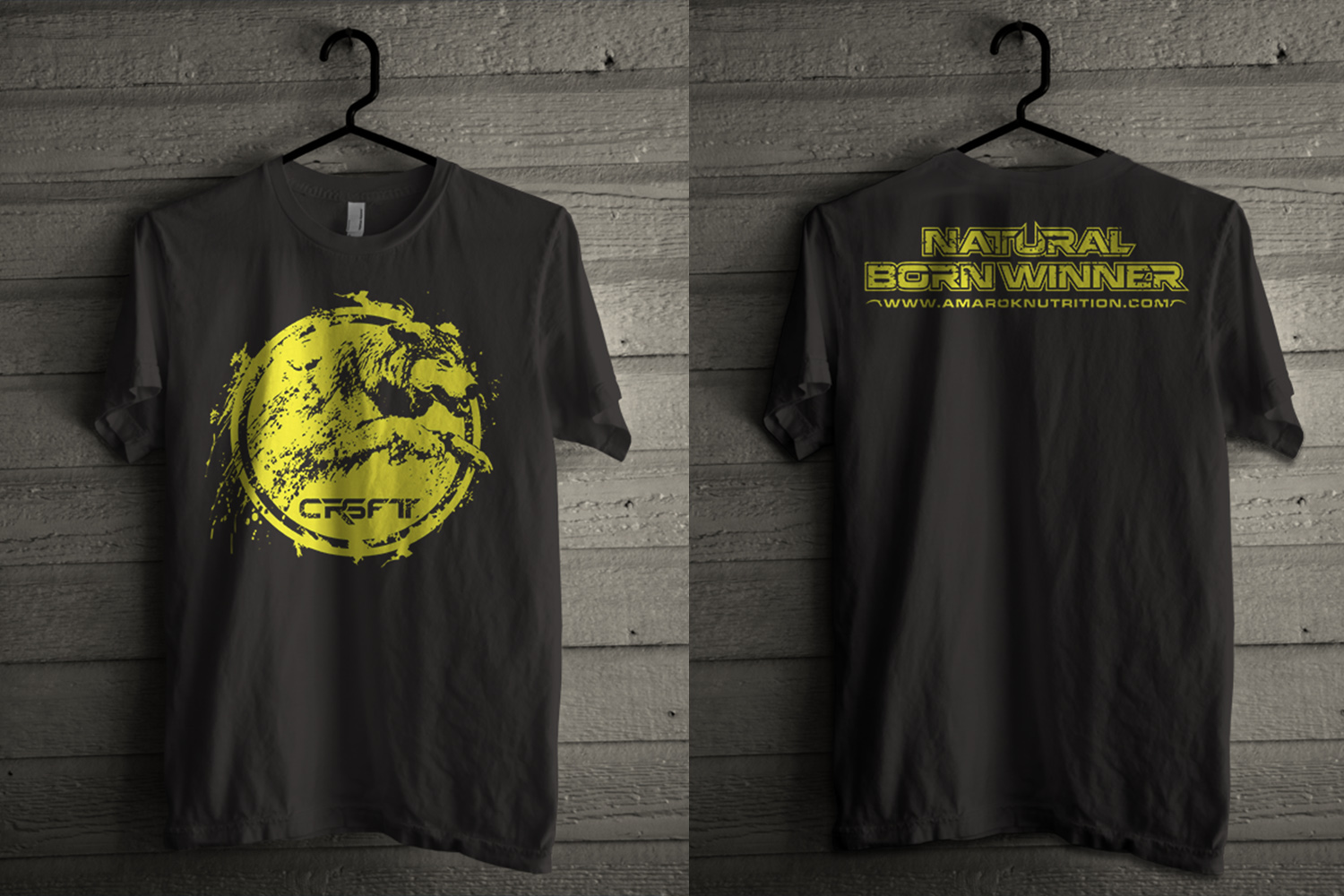 Diseño de Camiseta por denuj para Amarok Nutrition | Diseño #11679776