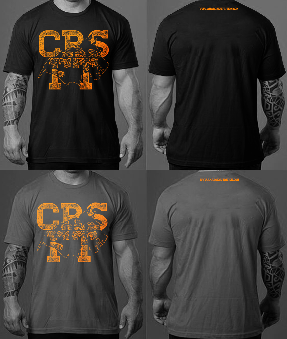 T-shirt Design by O_O NIZAL O_O for Amarok Nutrition | Design #11723173