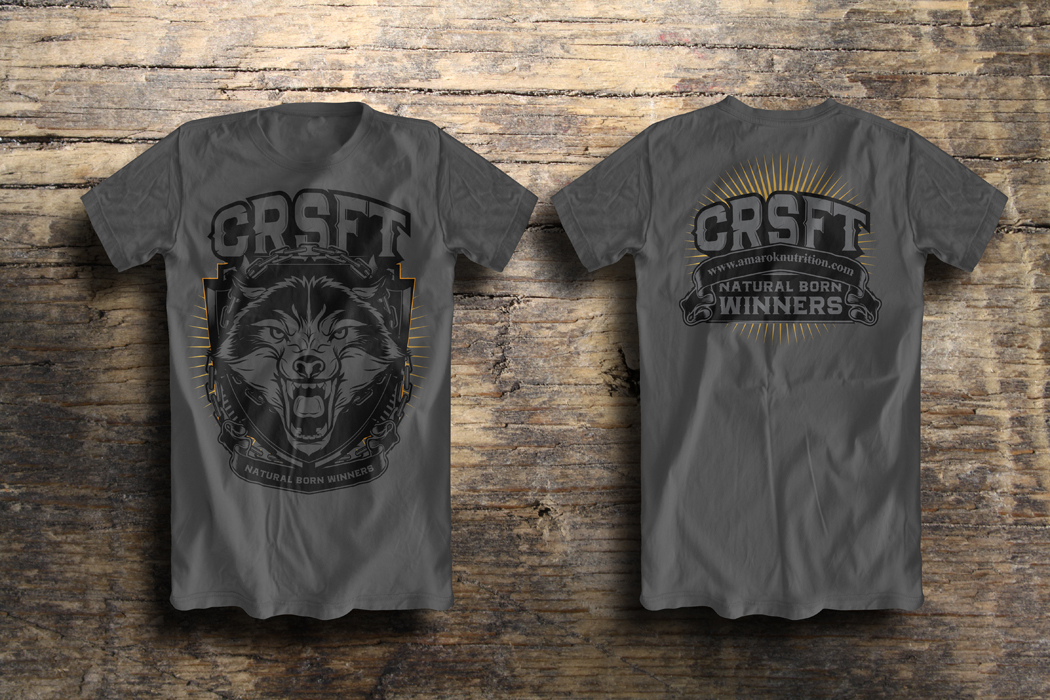 T-shirt Design by nocturno for Amarok Nutrition | Design #11709572